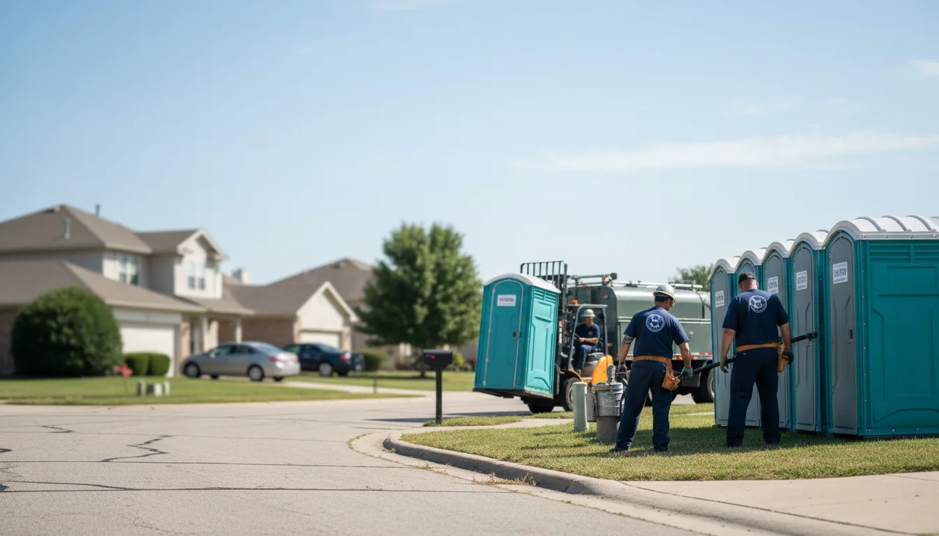 Porta Potty Rental in Centerville, KS near me